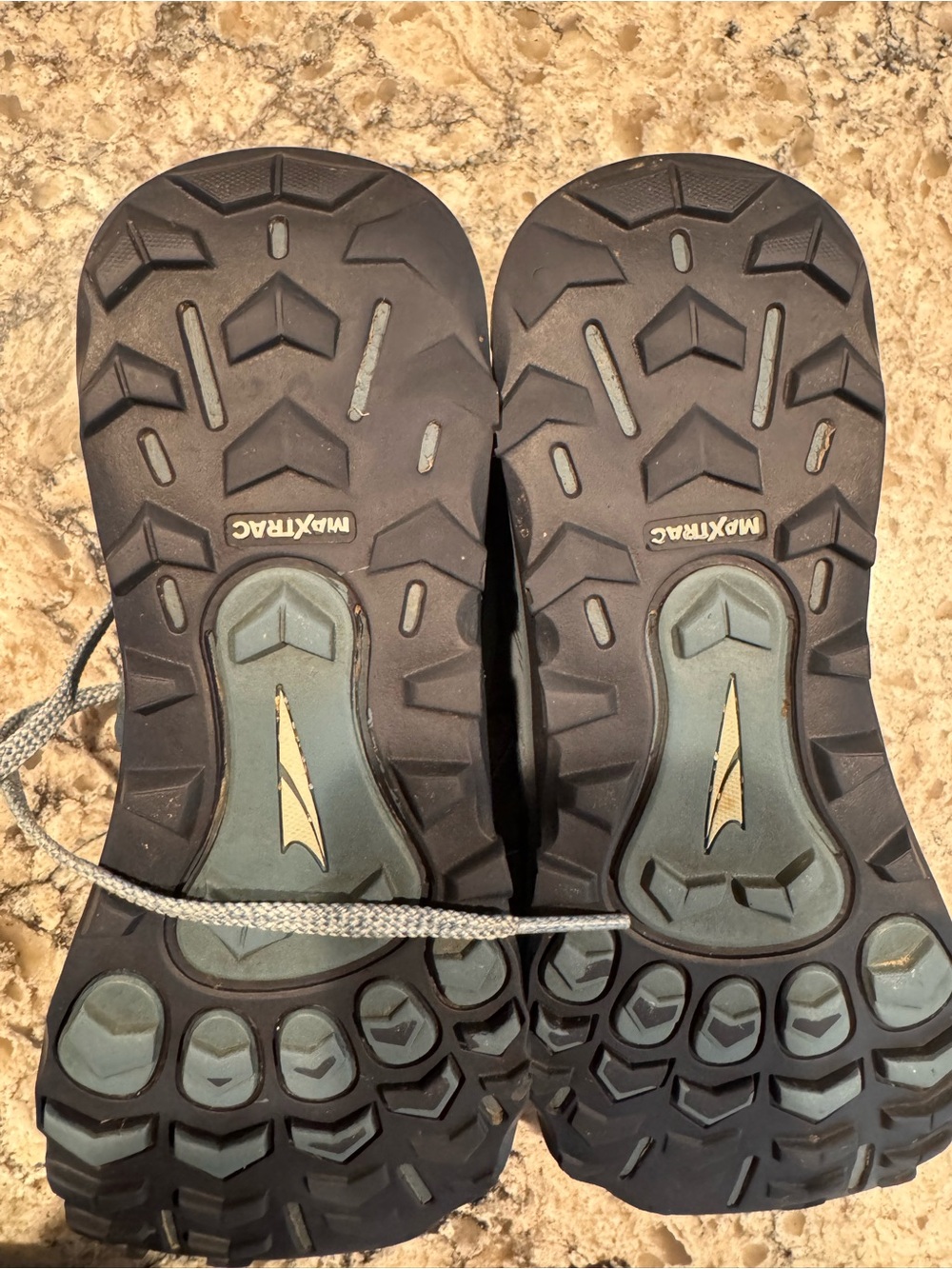 Altra women’s  Slate Blue Athletic trail Running Shoes - Picture 7 of 13
